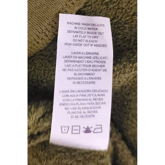 NWT - n: Philanthropy Lucia Sweatshirt Dress in Olive - Size S - Picture 10 of 10